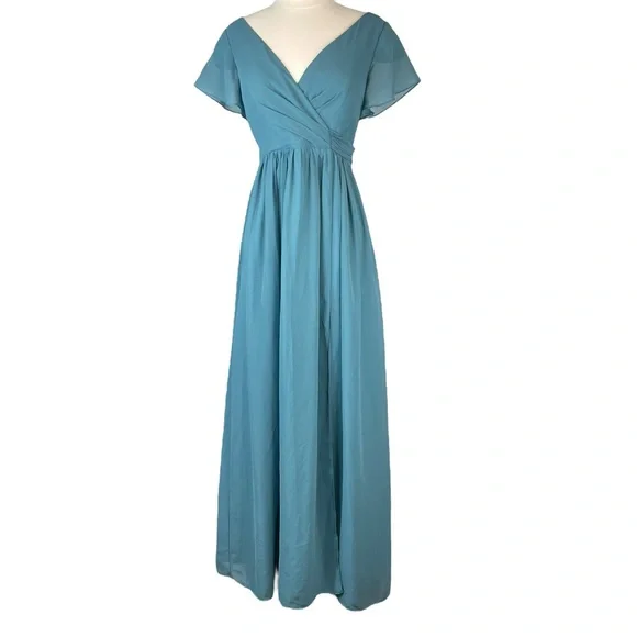 sachin and babi light blue dress Grace main image 1